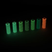 Нитки для вышивания " Gamma" Люминесцентные нитки ( светящиеся в темноте) GDT- 150/ 2 100% полиэстер 200 я 183 м №3 салатовый